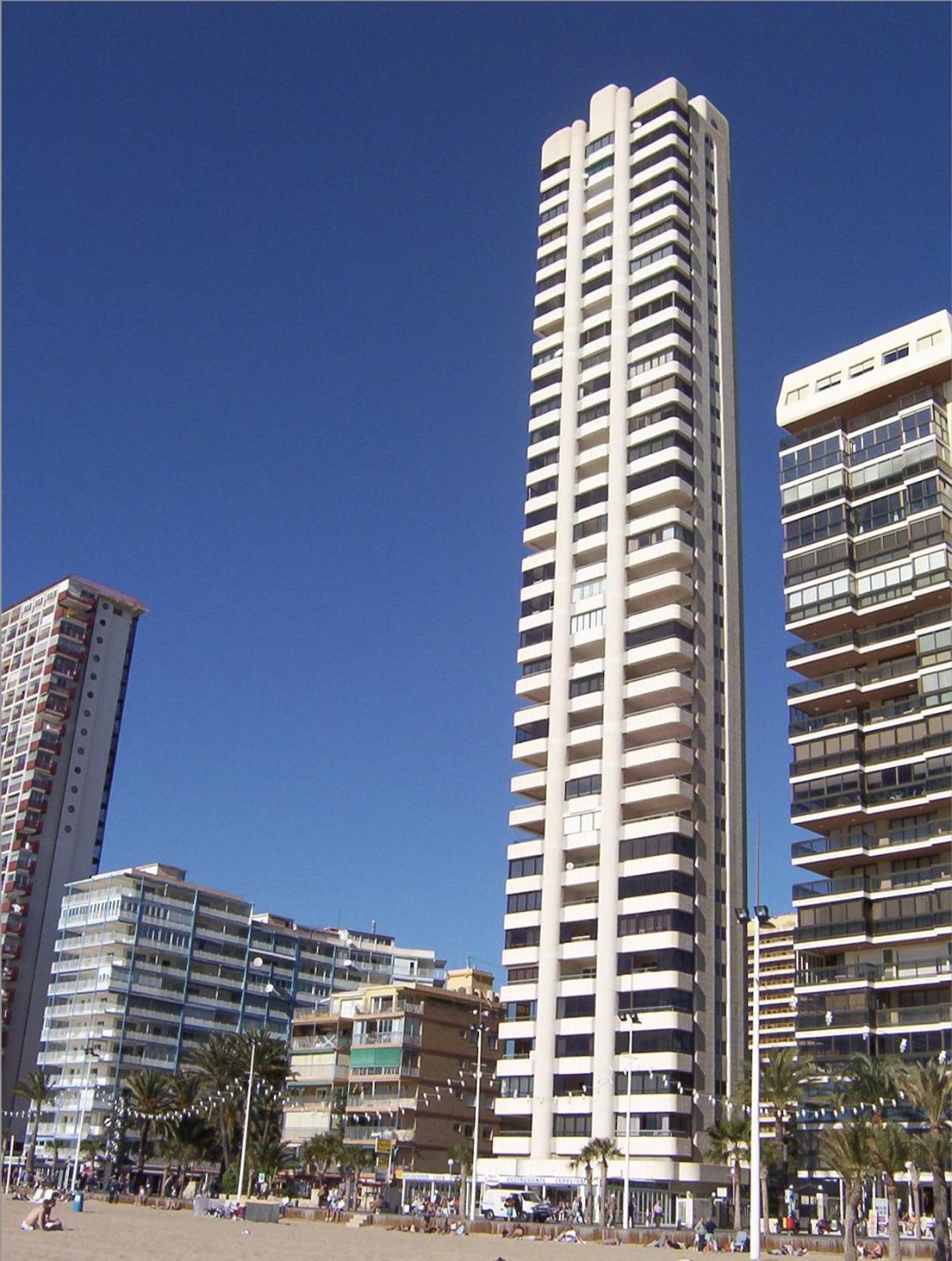 Apartamento Torre Levante, Primera Linea De Playa Benidorm Extérieur photo